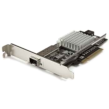 StarTeck PEX10GSFP ③ 10G PCIe SFP+ Card - Single SFP+ Port Network Adapter - Open